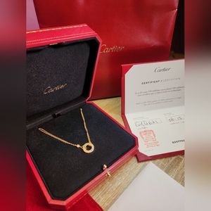 CARTIER LOVE Necklace w Diamond